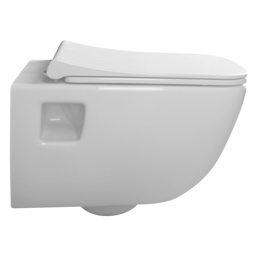 Bruckner - Viseća WC školjka Rimless WALTER keramika/bijela