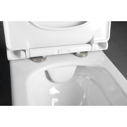 Bruckner - Viseća WC školjka Rimless WALTER keramika/bijela