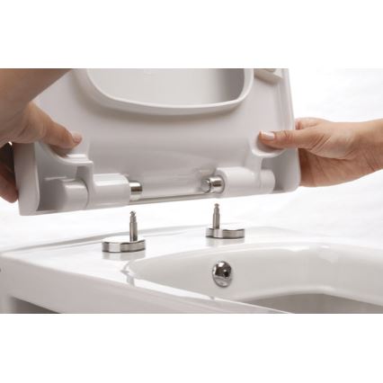 Bruckner - WC daska SoftClose FULDA SLIM bijela