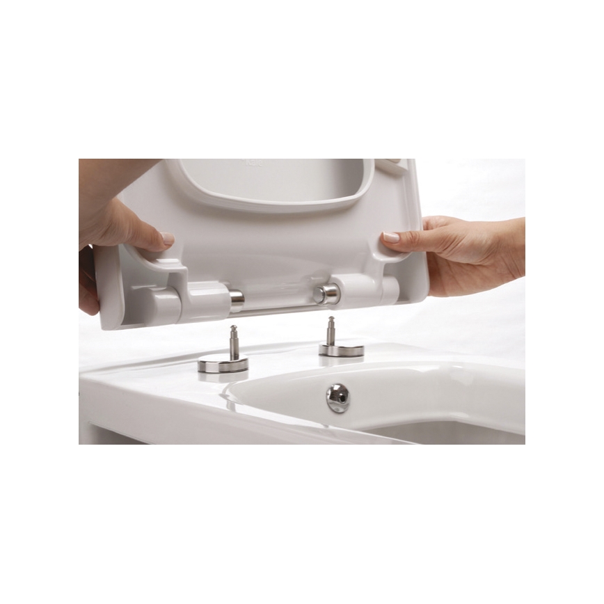 Bruckner - WC daska SoftClose FULDA SLIM bijela