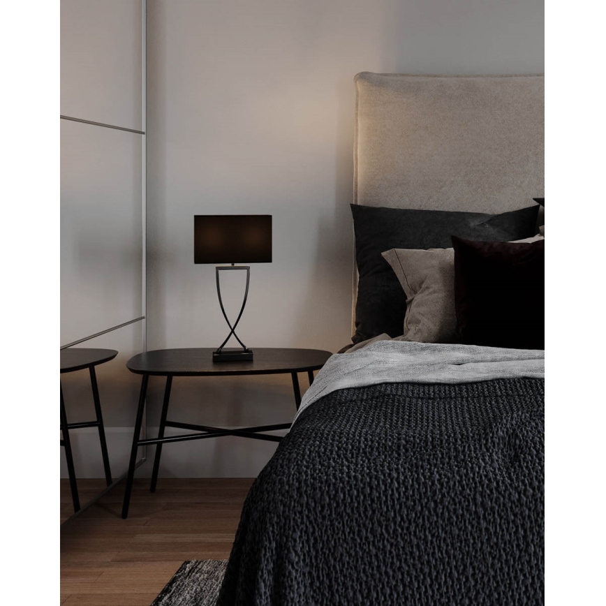 ByRydens - Stolna lampa OMEGA 1xE27/5W/230V crna