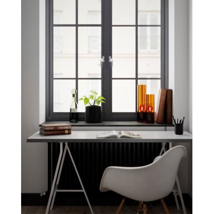 ByRydens - Stolna lampa FLAKE 1xE27/8W/230V smeđa/zadimljena