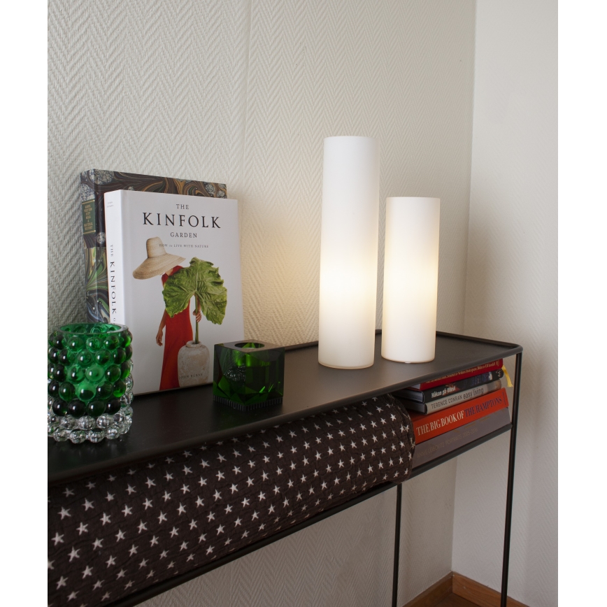 ByRydens - Stolna lampa FLAKE 1xE27/5W/230V bijela