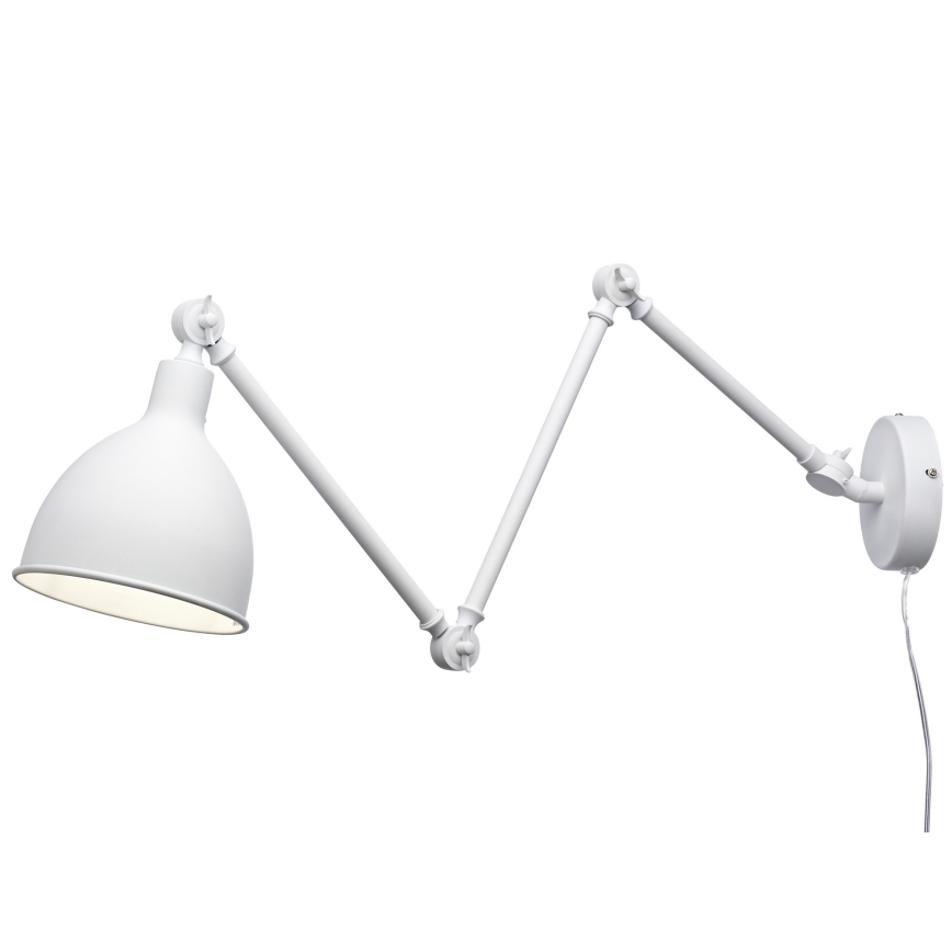 ByRydens - Zidna lampa BAZAR 1xE27/5W/230V bijela