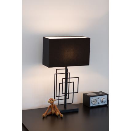 ByRydens - Stolna lampa PARAGON 1xE27/5W/230V crna