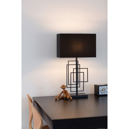 ByRydens - Stolna lampa PARAGON 1xE27/5W/230V crna