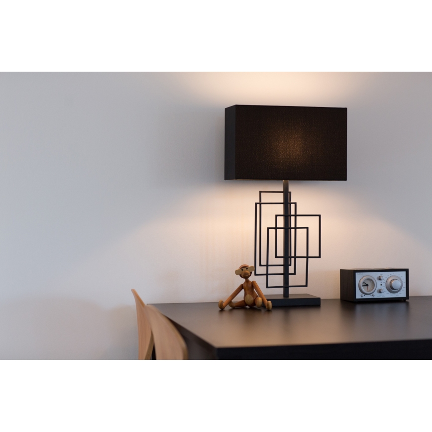 ByRydens - Stolna lampa PARAGON 1xE27/5W/230V crna