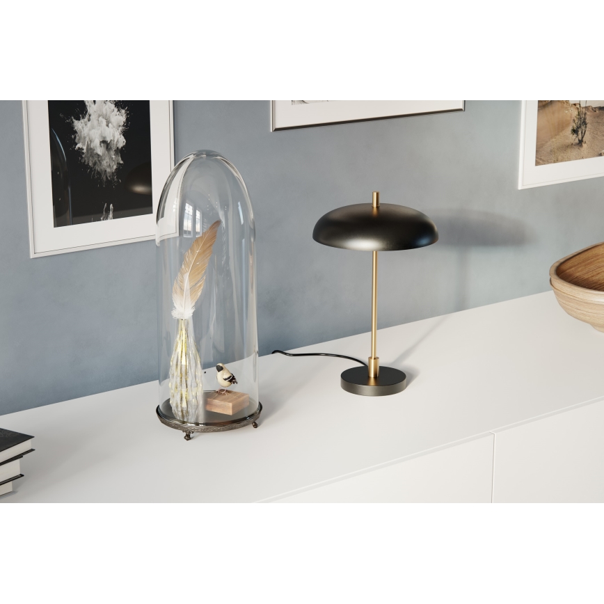 ByRydens - Stolna lampa SHELBY 3xG9/5W/230V crna/zlatna