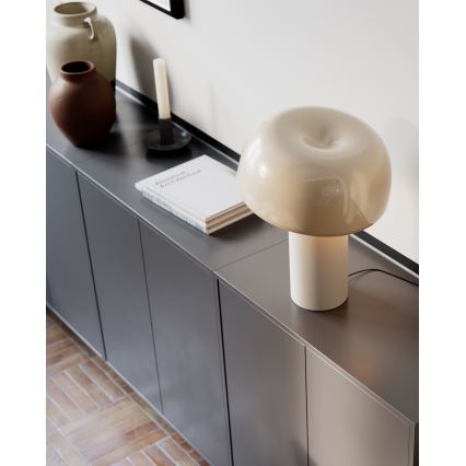 ByRydens - Stolna lampa LEAN ON ME 1xE27/8W/230V krem