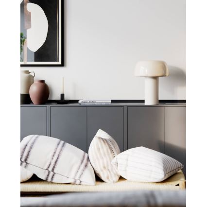 ByRydens - Stolna lampa LEAN ON ME 1xE27/8W/230V krem
