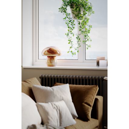 ByRydens - Stolna lampa MIRA MUSHROOM 1xE27/8W/230V smeđa