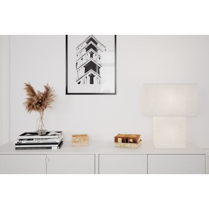 ByRydens - Stolna lampa iSQUARE 1xE27/8W/230V bijela