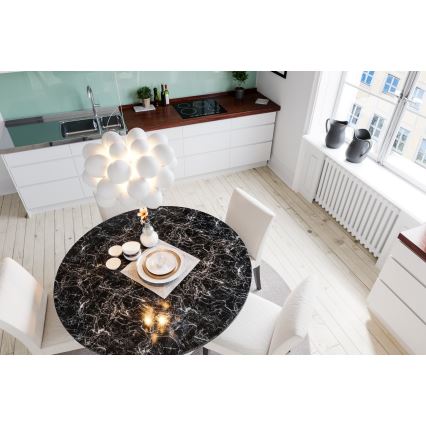 ByRydens - Luster na sajli GROSS 8xG9/4W/230V bijela pr. 50 cm