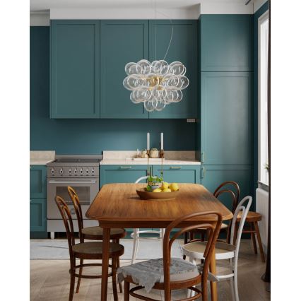 ByRydens - Luster na sajli GROSS 8xG9/5W/230V proziran