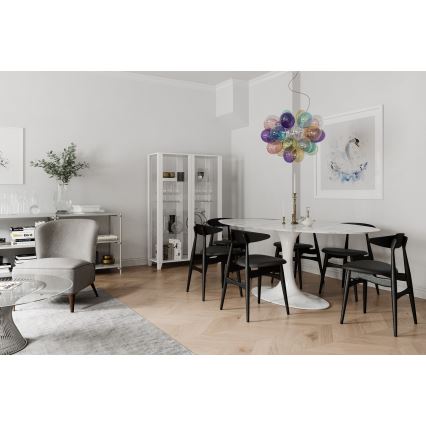 ByRydens - Luster na sajli GROSS 8xG9/4W/230V šarena pr. 50 cm
