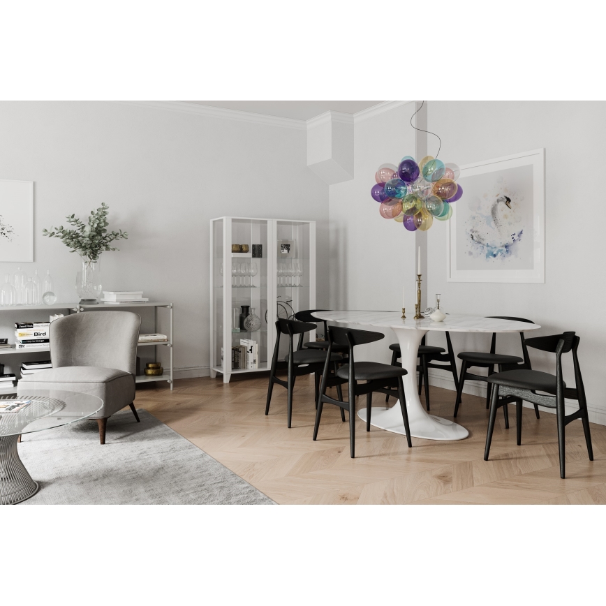 ByRydens - Luster na sajli GROSS 8xG9/4W/230V šarena pr. 50 cm