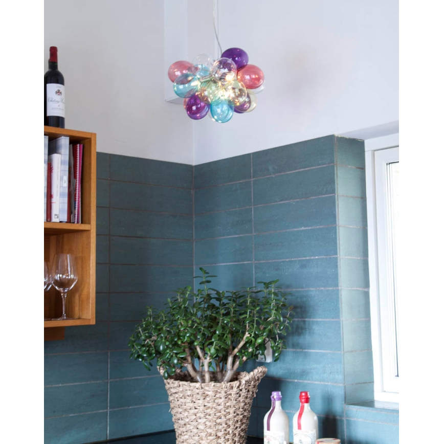 ByRydens - Luster na sajli GROSS 3xG9/5W/230V šarena pr. 30 cm