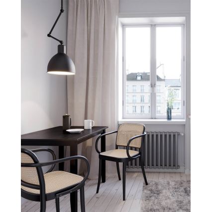 ByRydens - Luster na štapu BAZAR 1xE27/5W/230V crna