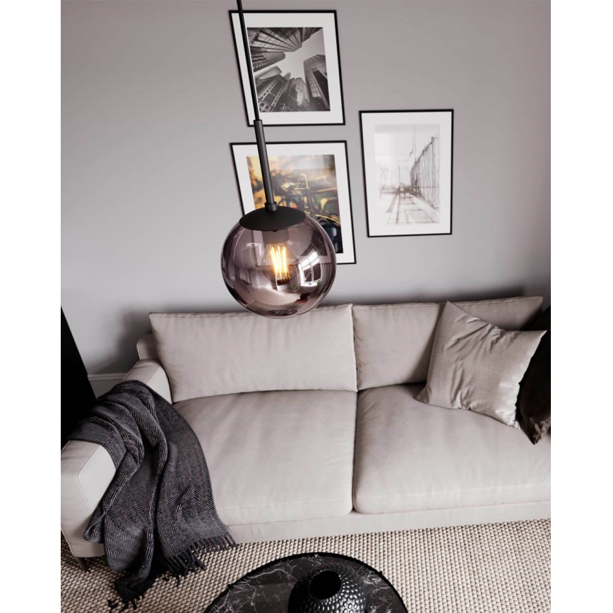 ByRydens - Luster na sajli BOYLE 1xE27/5W/230V