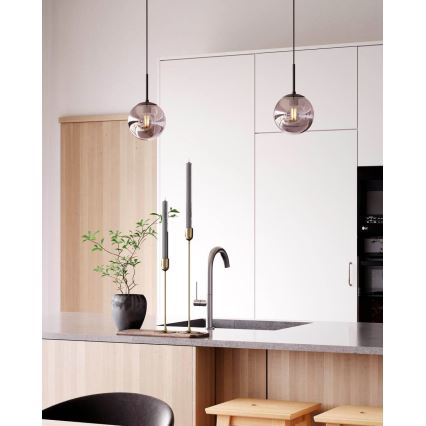 ByRydens - Luster na sajli BOYLE 1xE27/5W/230V