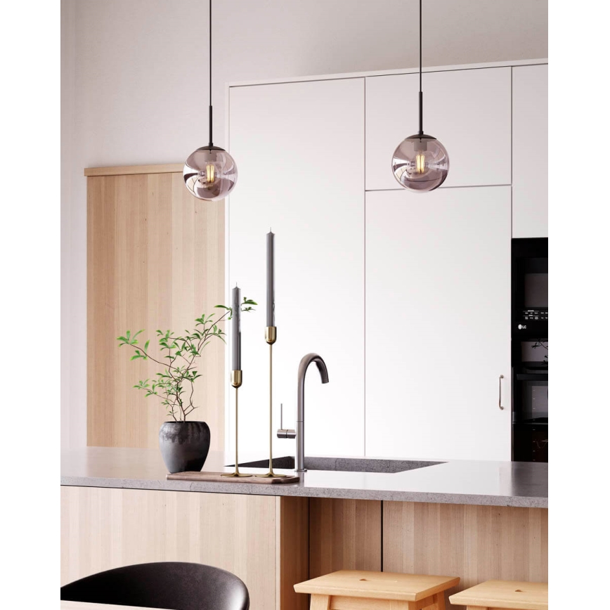 ByRydens - Luster na sajli BOYLE 1xE27/5W/230V