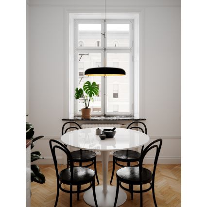 ByRydens - Luster na sajli SHELBY 3xG9/5W/230V crna pr. 50 cm