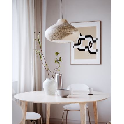 ByRydens - Viseći luster na kabelu MIRA 1xE27/5W/230V smeđa