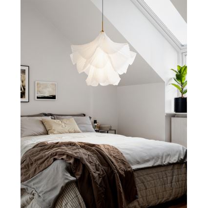 ByRydens - Luster na sajli JULIETTE 1xE27/8W/230V bijela