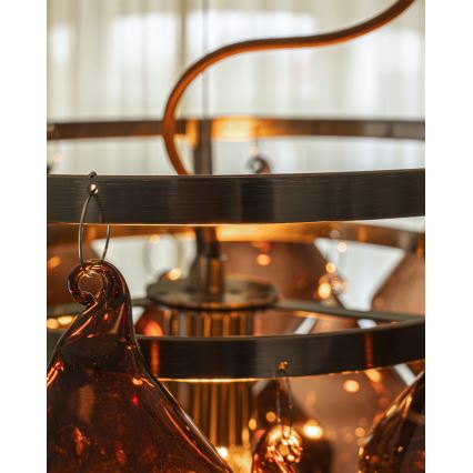 ByRydens - Viseći luster GEMMA na sajli 1xE27/5W/230V