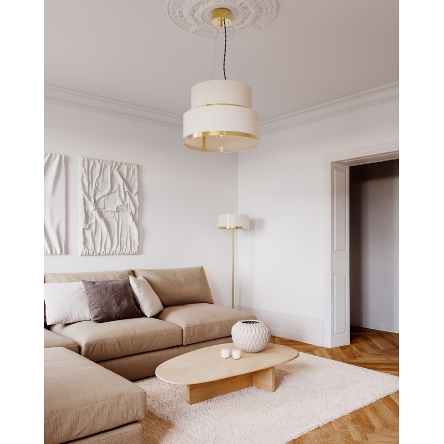 ByRydens - Viseći luster na sajli MARCEL 2xE27/8W/230V