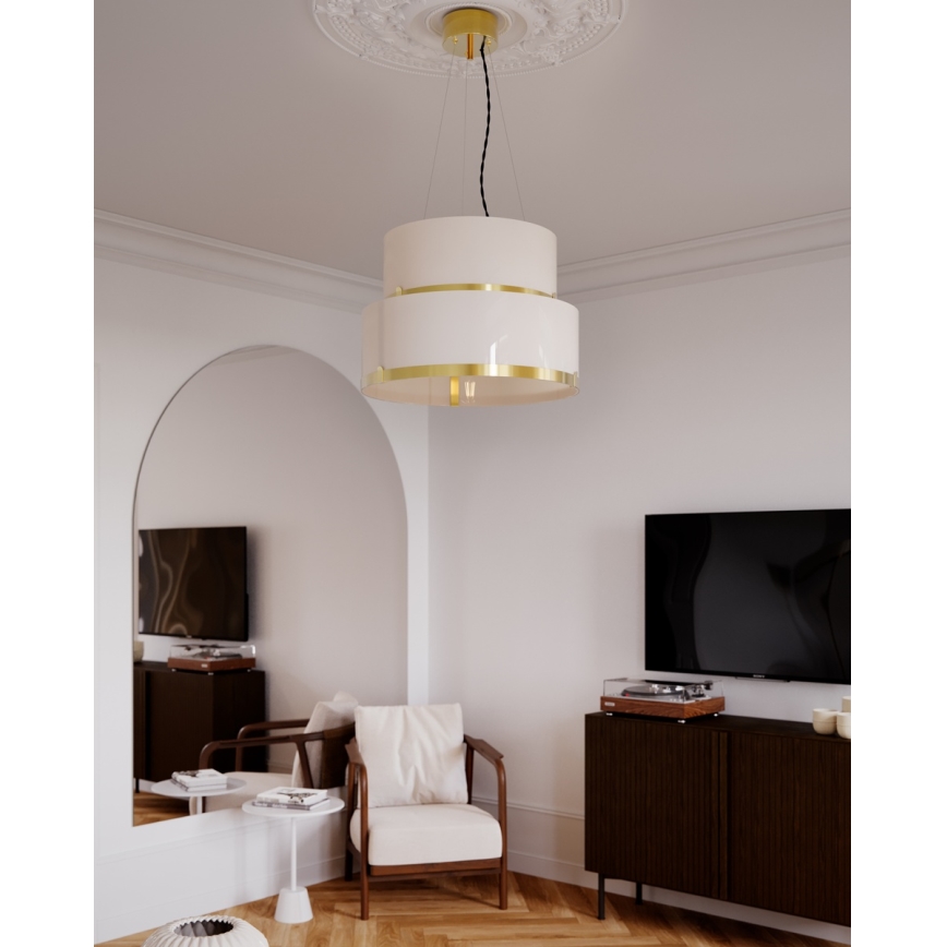 ByRydens - Viseći luster na sajli MARCEL 2xE27/8W/230V
