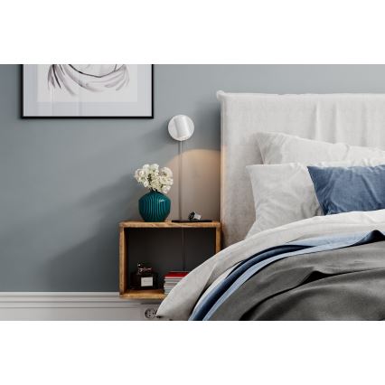 ByRydens - Prigušiva zidna reflektorska svjetiljka CORRECT 1xGU10/7W/230V bijela
