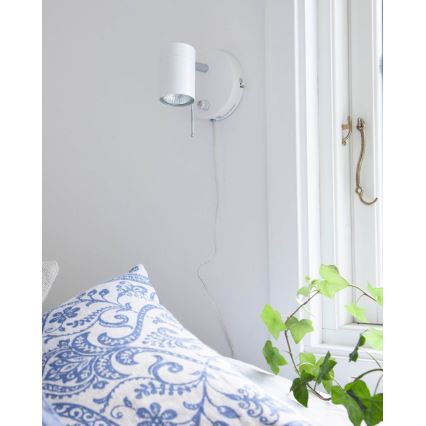 ByRydens - Prigušiva zidna reflektorska svjetiljka CORRECT 1xGU10/7W/230V bijela