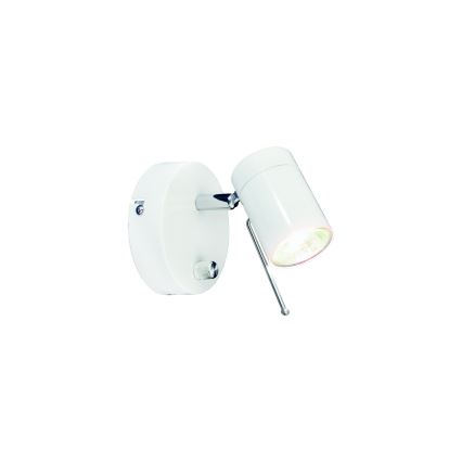 ByRydens - Zidna točkasta svjetiljka s prigušivanjem CORRECT 1xGU10/7W/230V bijela