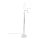 ByRydens - LED Podna lampa ORLANDO 1xE27/5W/230V + LED/3W bijela/sjajni krom pr. 36 cm