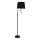 ByRydens - LED podna svjetiljka ORLANDO 1xE27/5W/230V + LED/3W crna, promjer 36 cm