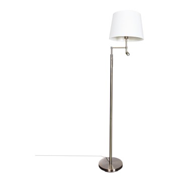 ByRydens - LED Stajaća lampa ORLANDO 1xE27/5W/230V + LED/3W bijela/brončana promjer 36 cm
