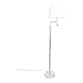 ByRydens - LED Stajaća lampa ORLANDO 1xE27/5W/230V + LED/3W bijela/sjajni krom pr. 36 cm