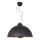 ByRydens - Luster na kabelu CAPTAIN 1xE27/7W/230V crna