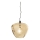 ByRydens - Luster na sajli BELLISSIMO 1xE27/8W/230V dimna/smeđa pr. 40 cm
