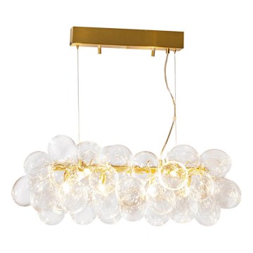 ByRydens - Luster na sajli GROSS BAR 8xG9/4W/230V proziran