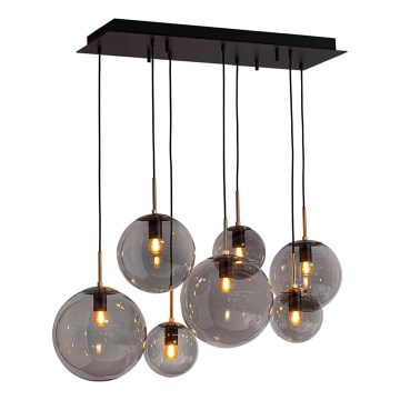 ByRydens - Luster na sajli LAURA 7xE27/8W/230V