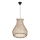 ByRydens - Luster na sajli SEAGRASS 1xE27/8W/230V bež pr. 49 cm