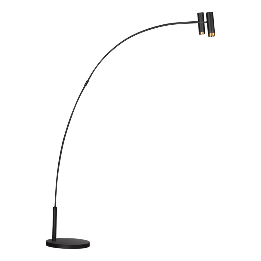 ByRydens - Podna lampa PULS 2xGU10/5W/230V crna