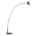 ByRydens - Podna lampa PULS 2xGU10/5W/230V crna