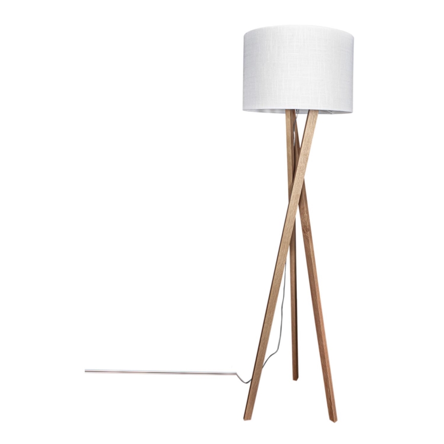 ByRydens - Podna lampa VEGA 1xE27/5W/230V bež/bijela