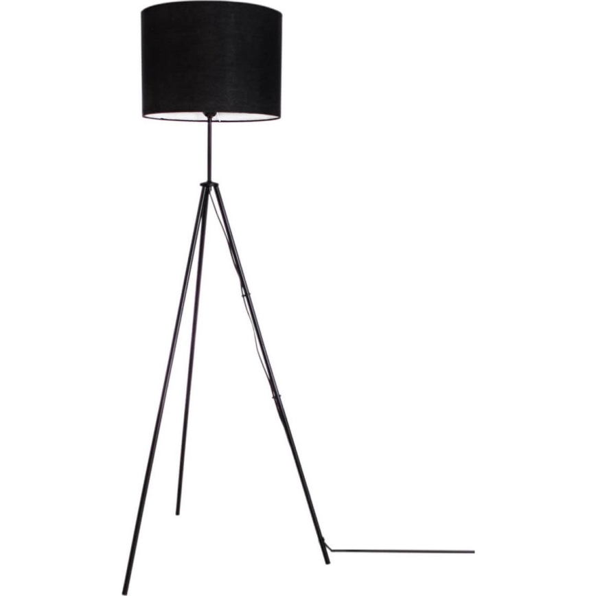 ByRydens - Podna svjetiljka RINA 1xE27/5W/230V crna