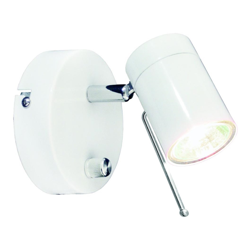 ByRydens - Prigušiva zidna reflektorska svjetiljka CORRECT 1xGU10/7W/230V bijela