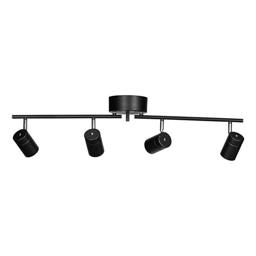 ByRydens - Reflektorska svjetiljka CORRECT 4xGU10/7W/230V crna