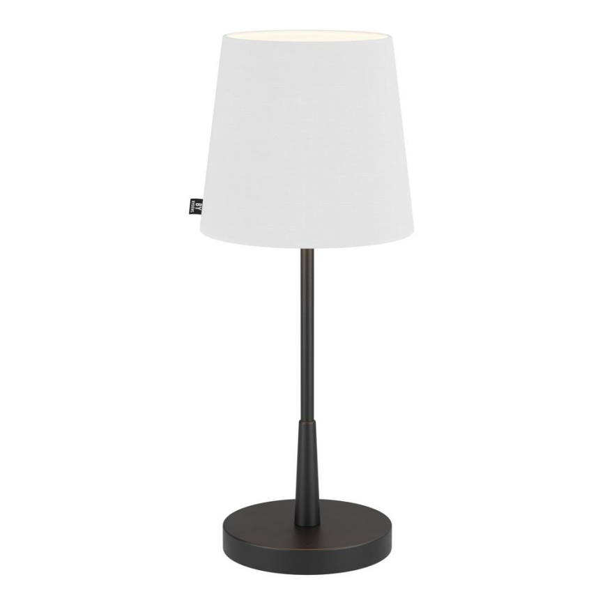 ByRydens - Stolna lampa LUMI 1xE27/8W/230V bijela/crna 48,5 cm